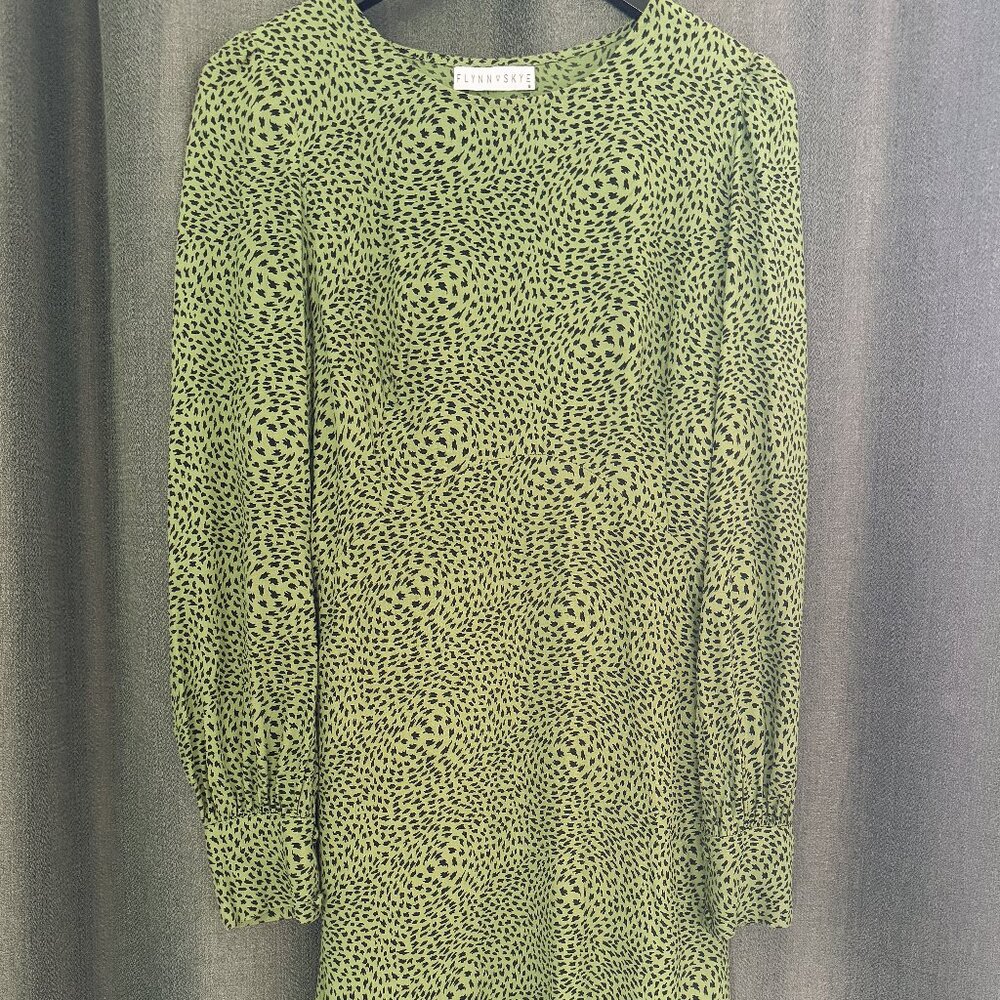 Flynn Skye Long Sleeve Dress - Tiger Mist - Small